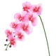 thumbnail image 1 of Uxcell 1-Pack Flores de Orquídea Artificial 9 Pétalos Grandes 37 Pulgadas Ramo de Phalaenopsis de Seda Rojo Rosa Blanco Orquídeas Falsas para el Hogar/Boda, 1 of 1