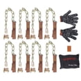 thumbnail image 2 of Cadena Antideslizante Para Neumáticos, 8 Piezas De aleación De Acero Engrosada, Cadena Para Neumáticos De Nieve De Ajuste Universal, Seguridad Mejorada, Bajo Nivel De Ruido Para, 2 of 7