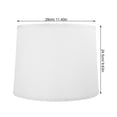 thumbnail image 2 of Milisten 1Set Small Table Lamp Shade Linen Material With Light Diffusion For Study And Hotel, 2 of 6