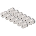 thumbnail image 4 of Hardware de clavos publicitarios, 12 tornillos de separación de 25 x 25 mm, tornillos de separación, soportes de separación, funcionamiento suave NikouMX herramienta, 4 of 8
