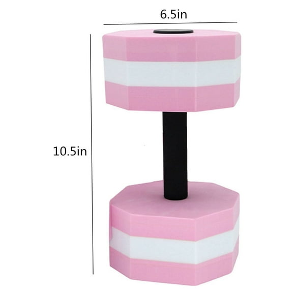 Wolfast 1pcs Foam Dumbbell EVA Barbell For Water Aerobics Swimming Training Aid Fitness For Water Aerobics, Swimming Training Aid
