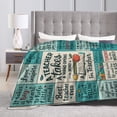 thumbnail image 6 of Teacher Appreciation Blanket Throw - Gift for Women, Birthday, Retirement, Teachers Day 60x50, 6 of 6
