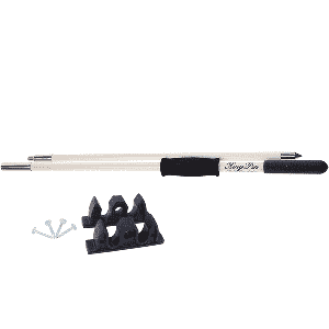 

Panther 10 King Pin Anchor Pole - 2-Piece - White