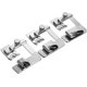 thumbnail image 1 of Prensatelas para máquina de coser YONGSHENG con dobladillo enrollado 3 piezas Plateado, 1 of 5