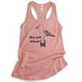 thumbnail image 1 of Hey Gull Friend Tank Top, Ladies Racerback Tank Top, Seagull Tank, Beach Tank, Animal Pun Tank, Desert Pink, XX-Large, 1 of 3