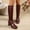 Wine, variant on Gamivast Knee High Boots for Women Faux Leather Boots Side Zip Square Toe Block Heel Dress Boots for Office Work Party Travel Evening formal Footwear Black 36