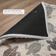 thumbnail image 6 of Addison Rugs Dream Shag Premium Machine Washable Transitional Turtles Sand Runner Rug, 2'3" x 7'6", 6 of 8