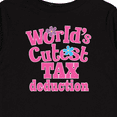 thumbnail image 4 of Inktastic Tax Deduction Worlds Cutest Girls Girls Long Sleeve Toddler T-Shirt, 4 of 5
