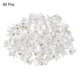 thumbnail image 2 of Uxcell Telephone Modular Plug Male RJ11 Connectors, Copper Core 6P4C Clear 80pcs, 2 of 5