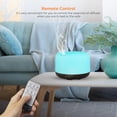 thumbnail image 4 of Essential Oil Diffuser,280ml Diffusers with Remote Control,BPA-Free Ultrasonic Aromatherapy Diffuser Humidifier with Adjustable Mist Mode, 4 of 8