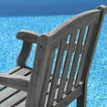thumbnail image 4 of DVG Renaissance Outdoor Dining Chair - Acacia Wood - Has Arms - Gray, 4 of 4
