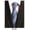 B123, variant on Elevated Basics Men's Classic Tie 1 Pack, Crafted from a Luxe Silk Polyester Fabric with a Detailed Woven Jacquard Stripe Motif for Essential Yet Refined Business Wardrobes