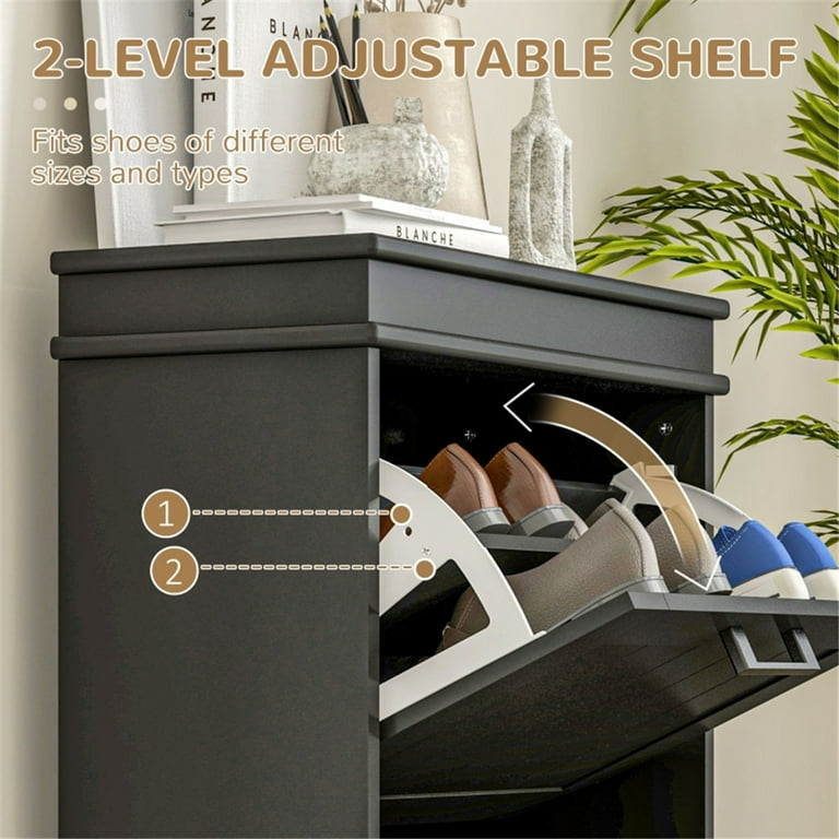Shoe rack with tabletop sale