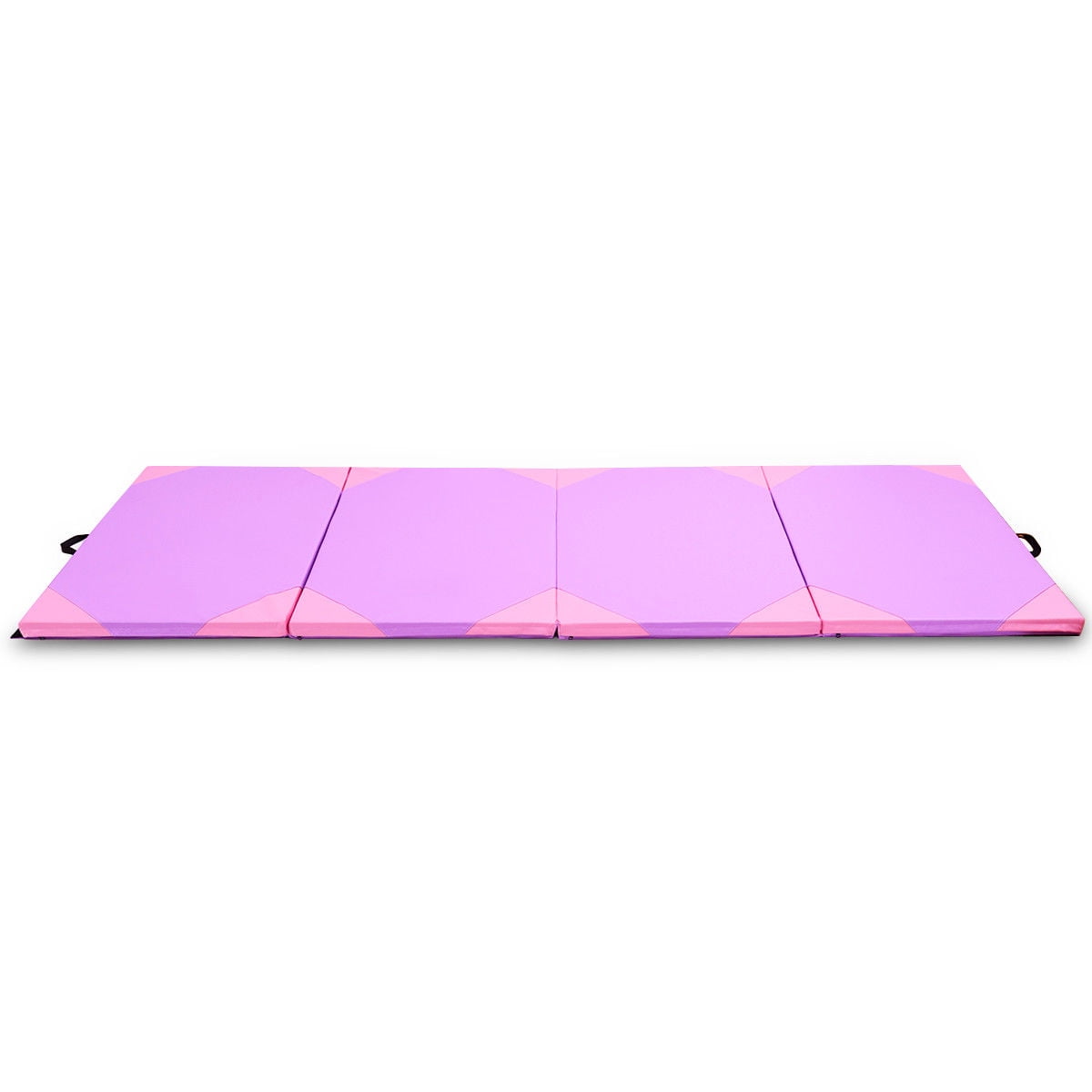 Exercise Mats Pink Purple Thick Folding Panel Gymnastics Mat Gym