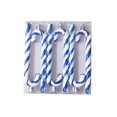 thumbnail image 6 of Xinhuaya 6 Pack of Glitter Christmas Plastic Candy Cane Christmas Tree Hanging Ornaments for Holiday Party Decoration Favors, 6 of 6