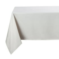 Kate Aurora Basics All Purpose Stain & Spill Proof Fabric Tablecloths - 8-10 Chairs, Taupe/Linen