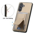 thumbnail image 6 of Allytechgroup for Galaxy S22 Wallet Case with Cards Holder, RFID Blocking Slim Fit Phone Case with Kickstand Shockproof and Anti-Scratch Back Cover for Samsung Galaxy S22, Khaki, 6 of 10