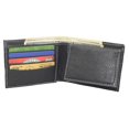 thumbnail image 3 of Cavelio RFID Real Leather Wallets for Men - Bifold Removable ID Holder Men's Wallet with Gift Box Black, 3 of 7