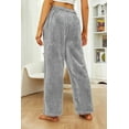thumbnail image 2 of HEARTNICE Women's Pajamas Pants, with Pockets Pj Bottoms Lounge Soft Fluffy Sleepwear,, 2 of 4