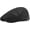 Black, variant on Mens Breathable Mesh Summer Hat Adjustable Newsboy Beret Ivy Cap Cabbie Flat Cap