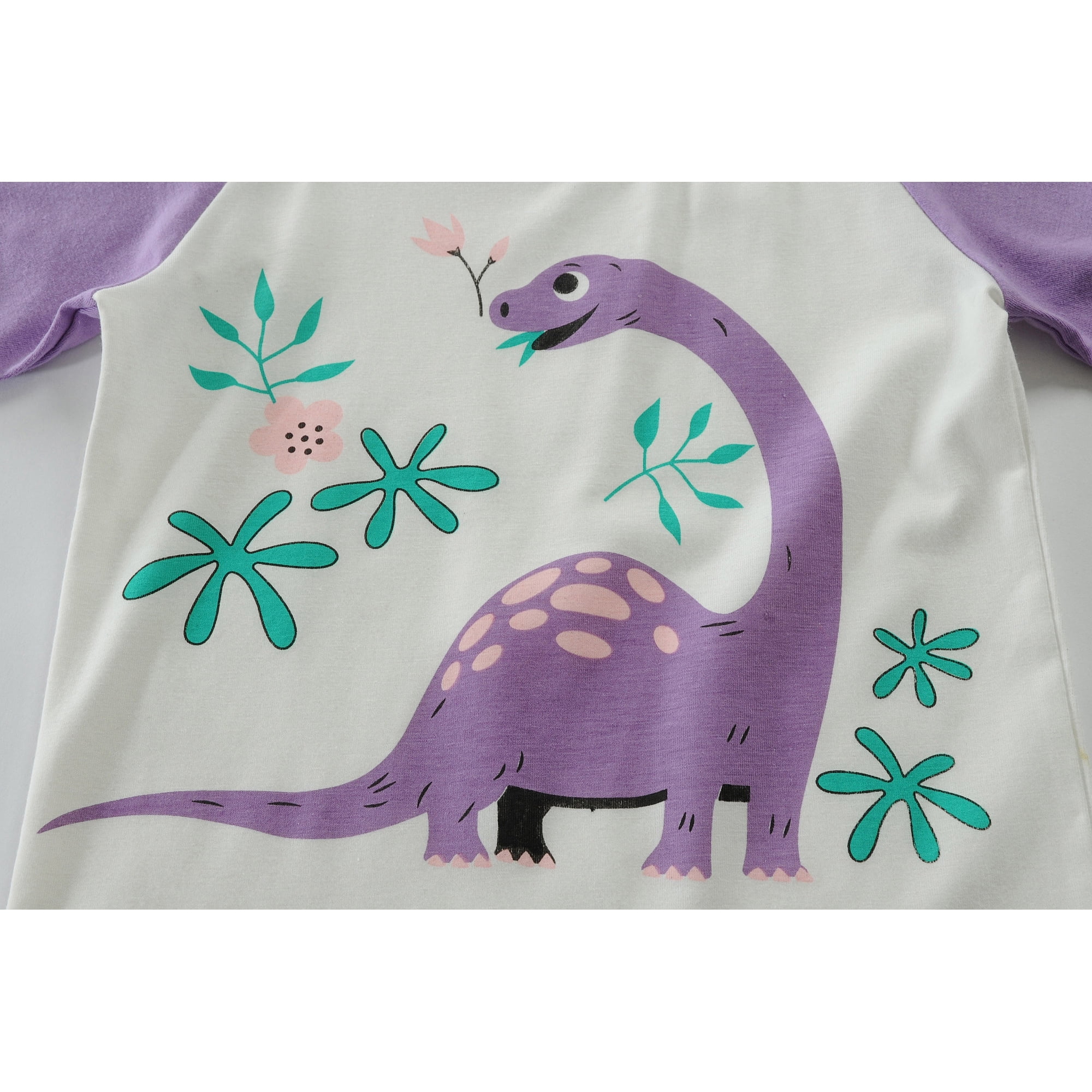 Little Hand Toddler Girls Dinosaur Pajama Set