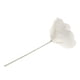 thumbnail image 5 of 1 Pieza de Flor Ramo Hecha a Tela Suministro de Envoltorio preestablecer de Blanco BLESIY Ramo de flores artificiales, 5 of 8