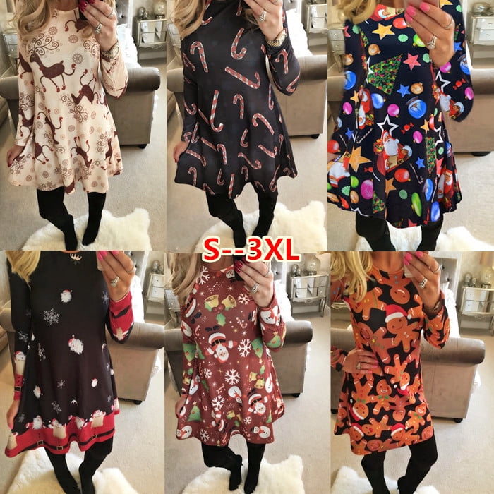 christmas dresses womens walmart