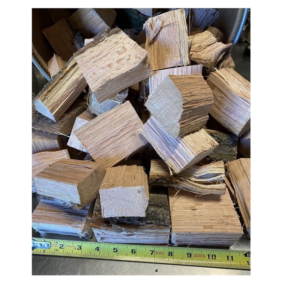 Oak Wood Chunks BBQ Grilling Cooking Smoker 5   pounds