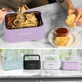 thumbnail image 7 of Nostalgia 32 oz Portable Heated Lunch Box with Stainless Steel Lunch Container, Lavender, 7 of 7