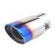 thumbnail image 1 of Universal Exhaust Muffler Tip Stainless Steel Round Pipe Chrome Exhaust Rear Muffler Pipe Tip Silver Car Accessories Muffler~14332, 1 of 1