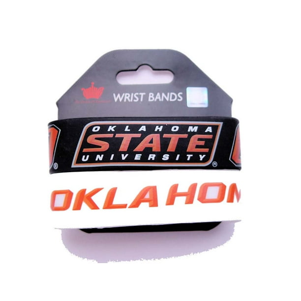 NCAA Oklahoma State Cowboys Sport Équipe Logo Bracelet - Set de 2