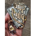 thumbnail image 6 of "Patch Party Club Cool Patch, 1-pc, Iron-on Embroidered Hat Patch, DIY Applique, Size 3.75""", 6 of 10