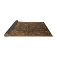 thumbnail image 2 of Ahgly Company Indoor Round Oriental Brown Traditional Area Rugs, 3' Round, 2 of 4