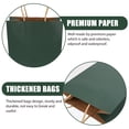 thumbnail image 4 of MLINS Dark Green Paper Shopping Bags for Storage Sturdy and Durable 10pcs, 4 of 6