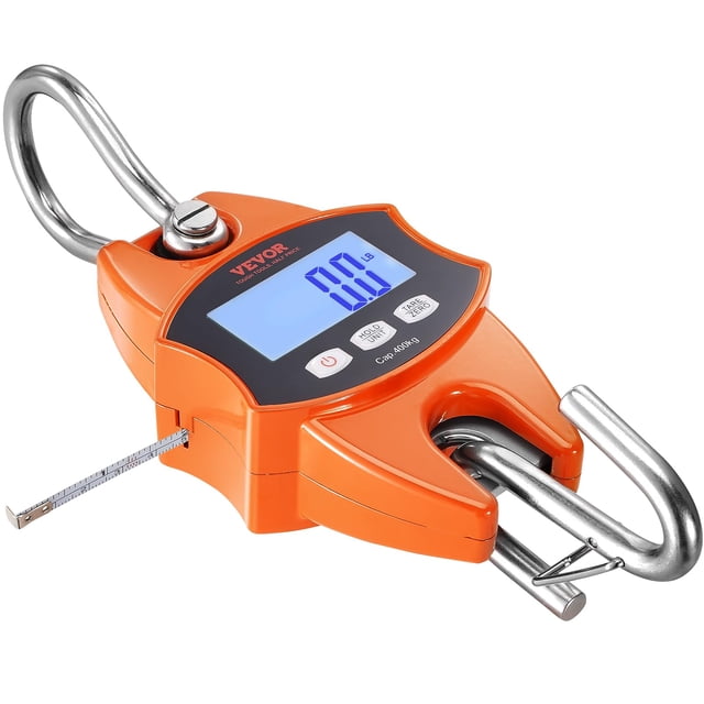 Báscula de grúa VEVOR Digital de 400 kg/880 libras para uso industrial pesado
