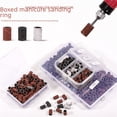 thumbnail image 2 of Especial para anillo de lijado de uñas en caja Lijadora de uñas blanca negra marrón anillo de lijado de uñas con rodamiento, 2 of 6