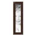 thumbnail image 2 of ArtToFrames 4" x 19" Classic Burgundy Picture Frame, 4x19 inch Brown Wood Poster Frame (WOM-4927), 2 of 7