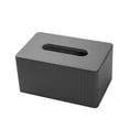 thumbnail image 3 of Caja de pañuelos de papel para sala de estar, de cuero, de lujo, para escritorio, sencilla, para baño de pies, para tienda, para publicidad de hoteles, 3 of 4