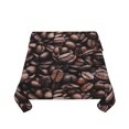 thumbnail image 5 of Wukai Coffee Bean Waterproof Tablecloth for Kitchen Dining, Fits Square Tables for 2-4 Seats -54"x54", 5 of 7