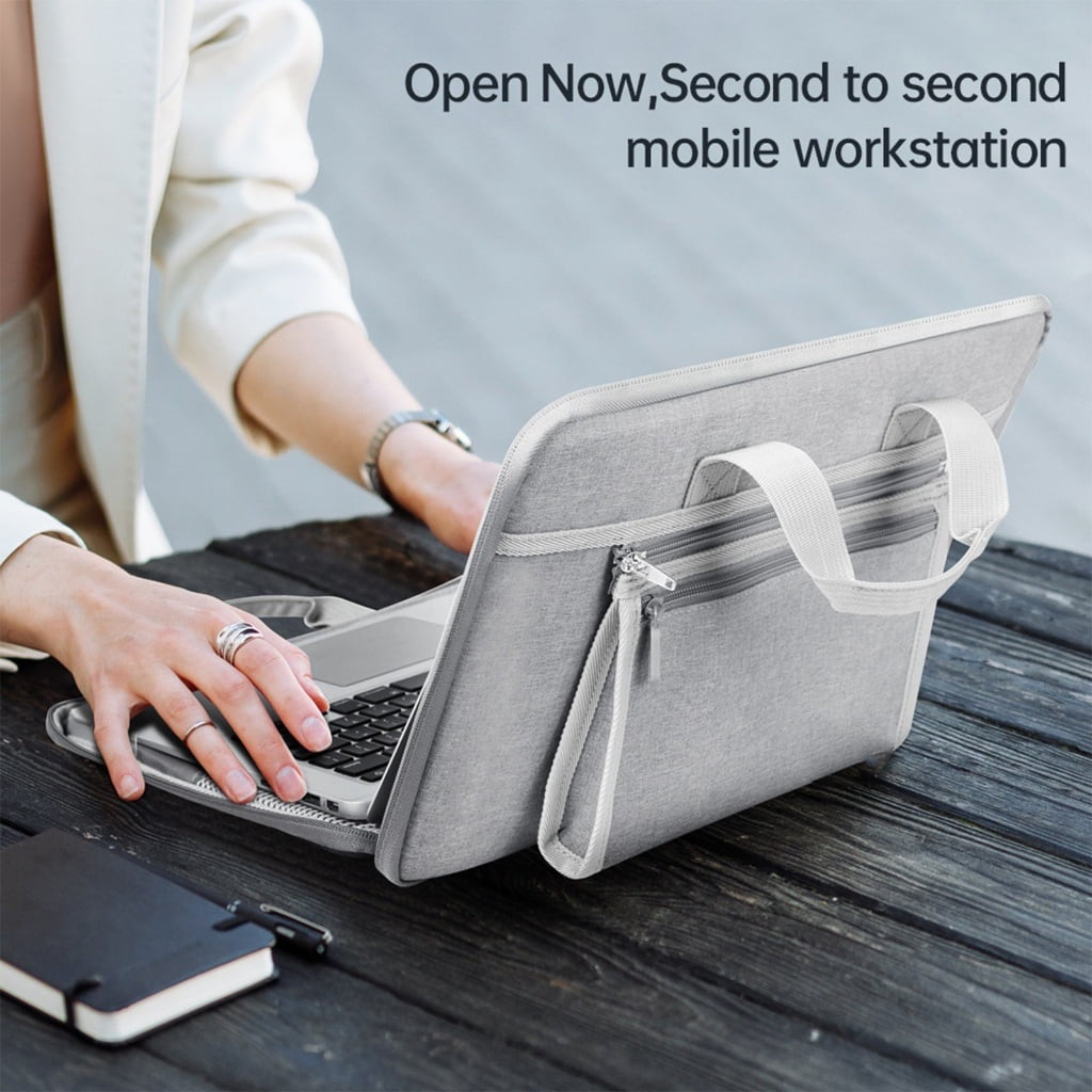 Lightweight Laptop Case With Ergonomic Handle Laptop Storage Bag Oxford Cloth Laptop Storage Case For Traveling Portable