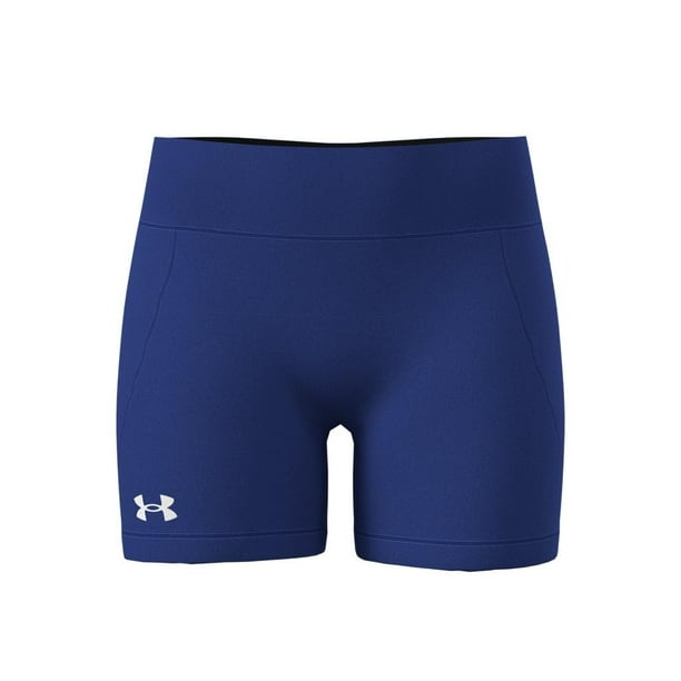 Pantalones cortos Under Armour Team Shorty 4 para mujer Royal/White M