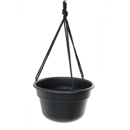 UPC 811214020063 product image for Bloem Dura Cotta Self Watering Hanging Basket Planter 12  Black | upcitemdb.com