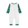 thumbnail image 6 of DuAnyozu Christmas Pajamas for Family Pjs Matching Set Long Sleeve T-Shirts and Pants Holiday Nightgowns with Merry Christmas, 6 of 9