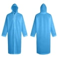 thumbnail image 1 of Poncho de Pluie Jetable Poncho de Pluie Unisexe Réutilisable Imperméable Transparent en PEVA Cape de Pluie Portable Manteau de Pluie Respirant pour Voyage Randonnée Cyclisme et Camping, 1 of 6