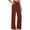 Red, variant on Women's Everyday Straight Leg Pants with Pockets Comfortable Loose Fit Solid Color Casual Wear for Yoga and Lounge