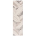 thumbnail image 2 of SAFAVIEH Abstract Lawanda Geometric Runner Rug, Ivory/Brown, 2'3" x 8', 2 of 10
