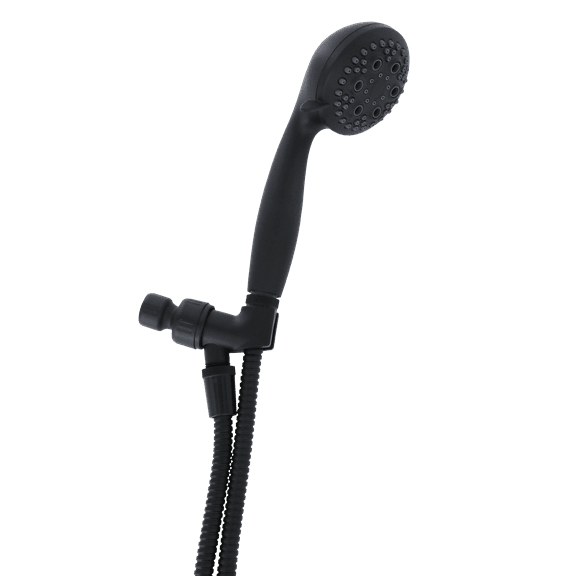 Danco Modern 5-Setting Handheld Showerhead in Matte Black (12154)