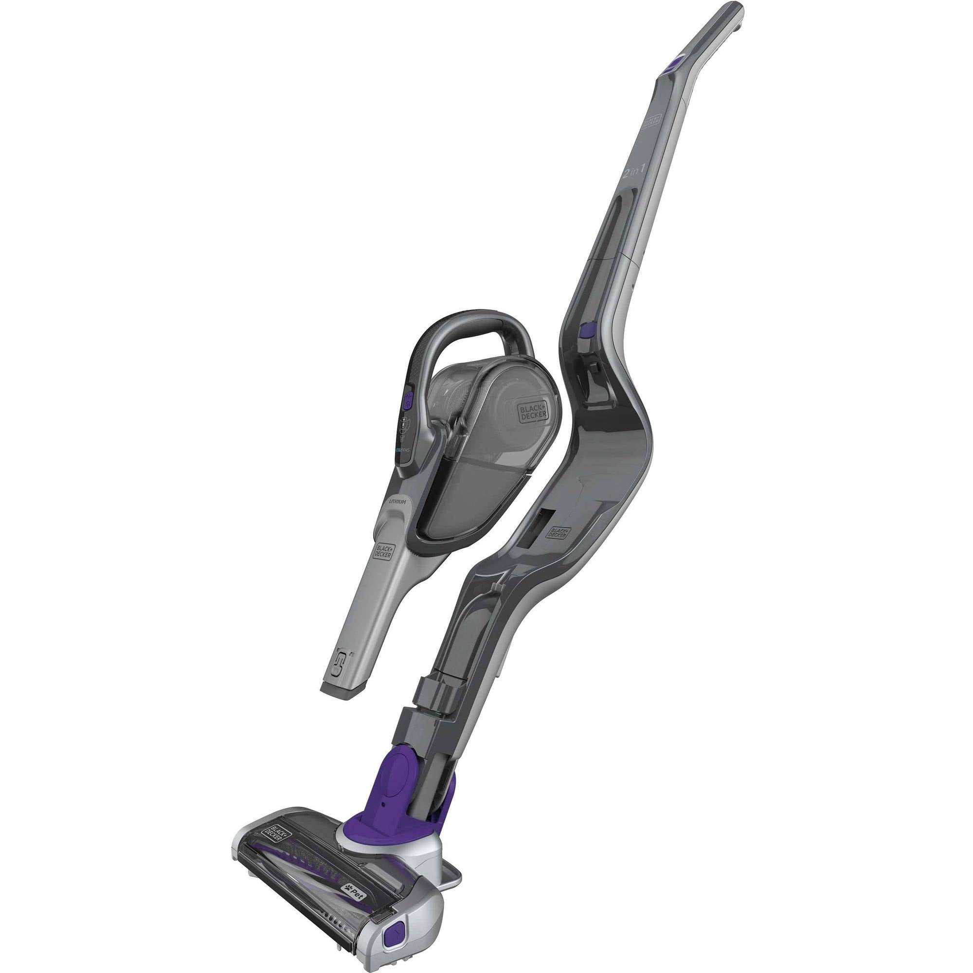 Black and Decker Cordless Vacuum Stick 3-in-1 with Jack Plug