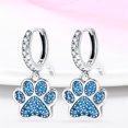 thumbnail image 3 of 2023 Pendientes De Concha Luminosa De Plata 925 Para Las Mujeres Pavimentan CZ Forma De Corazón Estrella Luna Compromiso Boda Joyería, 3 of 4