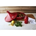 thumbnail image 2 of Emile Henry Oil Cruet, Burgundy, 2 of 6